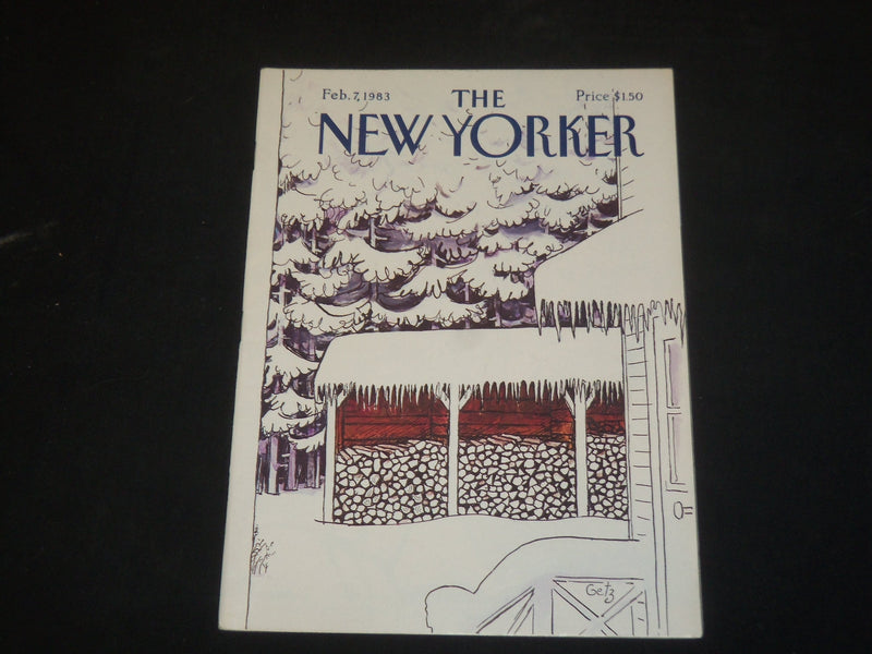 1983 FEBRUARY 7 THE NEW YORKER MAGAZINE - ILLUSTRATED COVER - NY 1260