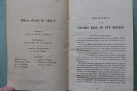 1860'S NEW BRITIAN SAVINGS BANK DEPOSITORS BOOK - K 3308