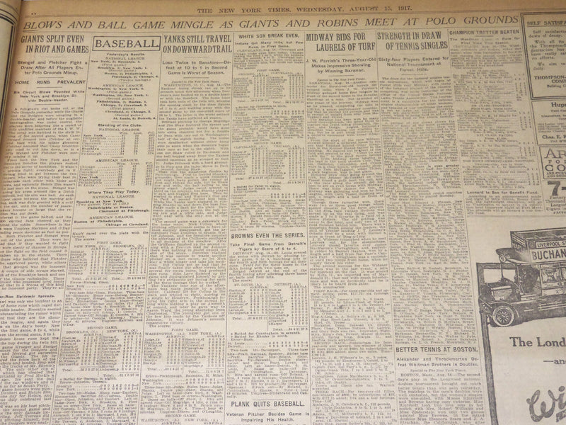 1917 AUGUST 15 NEW YORK TIMES - JUDGE HYLAN TO HEAD TICKET - MITCHEL - NT 8512
