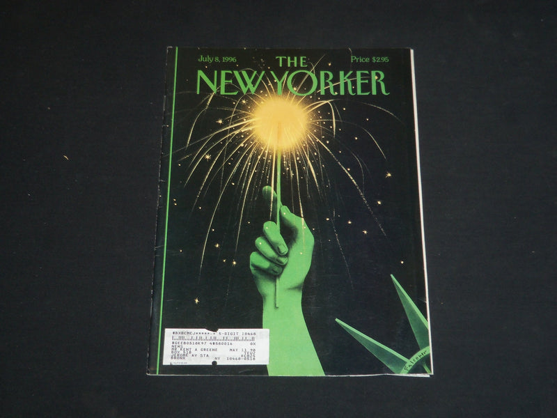 1996 JULY 8 THE NEW YORKER MAGAZINE - ILLUSTRATED COVER - NY 1808