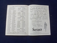 1960 OCT 1 HIGH SCHOOL FOOTBALL PROGRAM - BLOOMFIELD HS VS. BELLEVILLE - J 8448