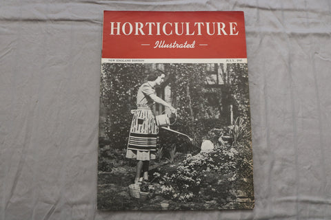 1945 JULY HORTICULTURE ILLUSTRATED MAGAZINE - NICE SCENERY COVER - ST 1014S