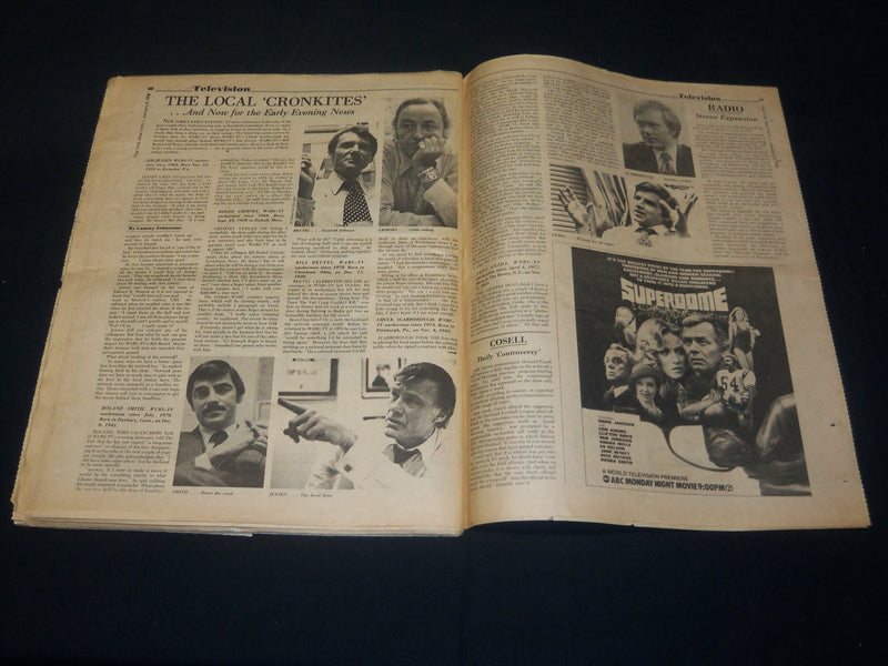 1978 JANUARY 9 THE TRIB NEWSPAPER VOLUME 1 NO. 1 - PEACE FOR ISRAEL - NP 4914