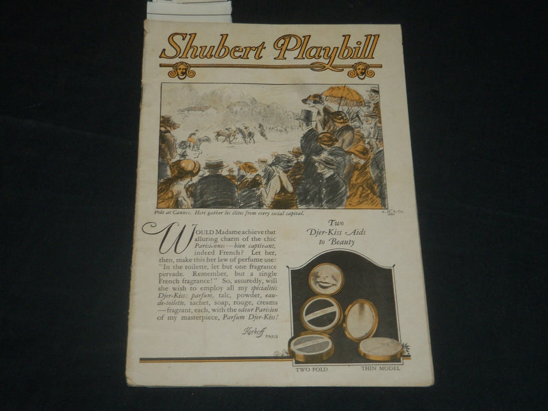 1924 SHUBERT PLAYBILL - PHILADELPHA - DONALD MEEK - J 5695
