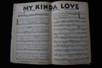 1929 MY KINDA LOVE MUSICAL SCORE MULTIPLE INSTRUMENTS-ROBBINS PUBLICATION-K 2934