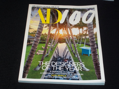 2018 JANUARY ARCHITECTURAL DIGEST MAGAZINE - DESIGNERS OF THE YEAR - E 3527