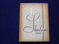 1955 SHADOWS HENRY B. WHITEHORNE HIGH SCHOOL YEARBOOK - VERONA, NJ - YB 3019