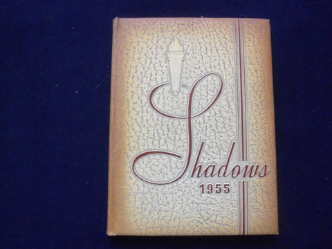 1955 SHADOWS HENRY B. WHITEHORNE HIGH SCHOOL YEARBOOK - VERONA, NJ - YB 3019