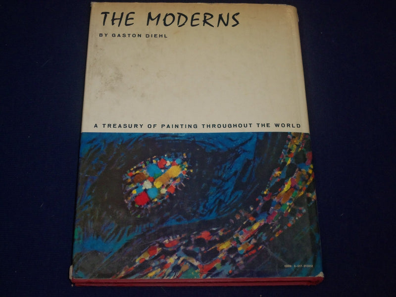1978 THE MODERNS TREASURY OF PAINTING HARDCOVER BOOK BY GASTON DIEHL - KD 2775