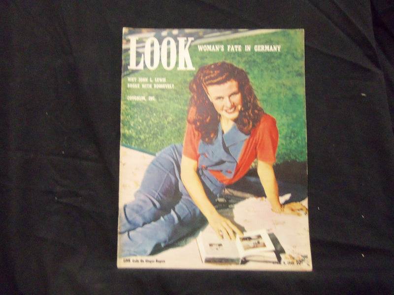 1940 APRIL 9 LOOK MAGAZINE - GINGER ROGERS - ST 1452