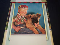 1955 SUPERIOR GIFT LINE HANGERS CALENDAR SALESMAN SAMPLE SHEETS BOOK - C 4