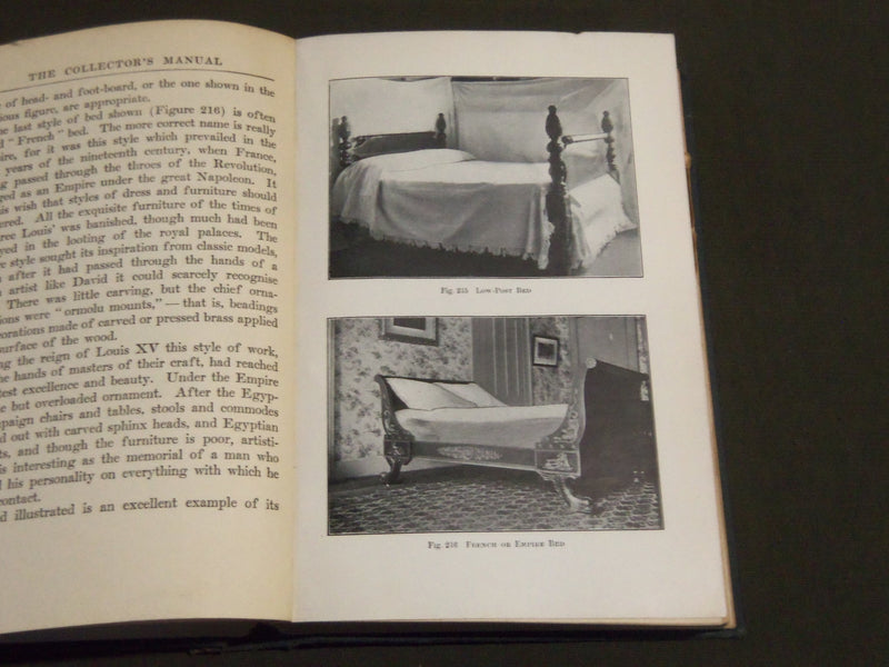 1906 THE COLLECTOR'S MANUAL BY N. HUDSON MOORE HARDCOVER BOOK - KD 4163