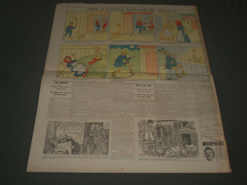 1905 AUGUST 27 SUNDAY BOSTON GLOBE SUPPLEMENT PART 2 - COLOR COMICS - NP 2772