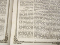 1862 MARCH 29 USS. MONITOR ILLUSTRATION - BOSTON CULTIVATOR NEWSPAPER - NP 4502A