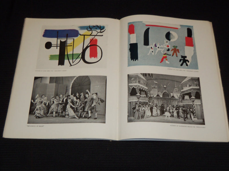 1934 BALLETS RUSSES DE MONTE CARLO PROGRAM - GREAT PHOTOS - J 7275