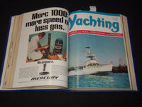 1968 MAY-AUGUST YACHTING MAGAZINE BOUND VOLUME - GREAT COVERS - ADS - KD 944L
