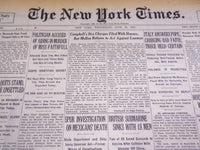 1931 JUNE 10 NEW YORK TIMES - POLITICIAN ACCUSED IN MURDER OF FAITHFULL- NT 2161
