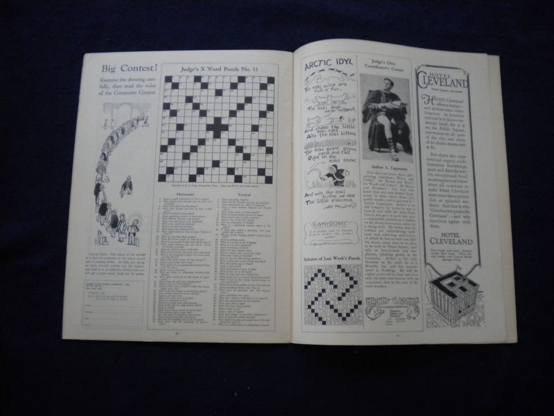1927 JULY 23 JUDGE MAGAZINE - THE MILLIOIN DOLLAR PEER! - B 436E