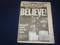 2000 OCTOBER 17 NEW YORK DAILY NEWS NEWSPAPER - NY METS WIN NL PENNANT - NP 4062