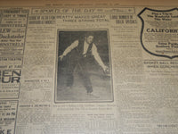 1907 JANUARY 17 THE BOSTON HERALD - 1000 KILLED 90,000 HOMELESS KINGSTON- BH 326