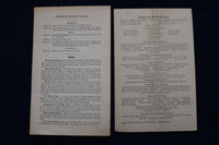 1928 MAY 20 CONGREGATIONAL CHURCH OF HOLYOKE, MA PROGRAMS - LOT OF 2 - K 1509