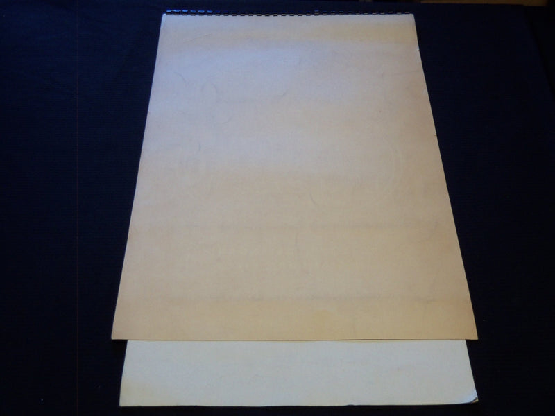 1959 SUPERIOR GIFT LINE HANGERS CALENDAR SALESMAN SAMPLE SHEETS BOOK - C 9