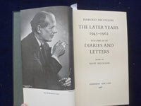 1966-68 HAROLD NICOLSON DIARIES AND LETTERS HARDCOVER BOOKS - LOT OF 3 - KD 8823