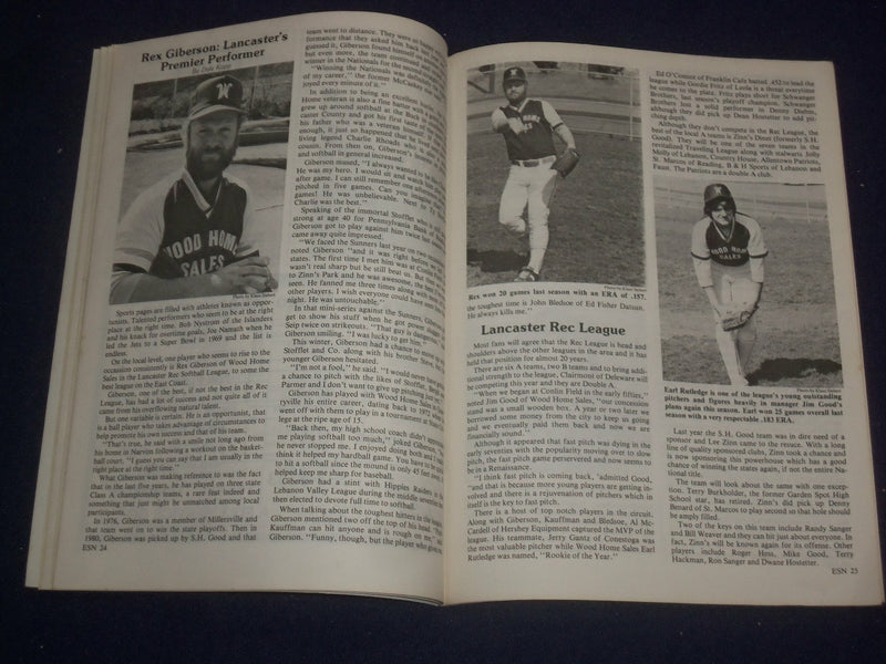 1982 MAY/JUNE EASTERN SPORTS NEWS - LANCASTER AREA EDITION - ST 6532