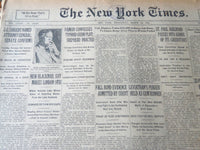 1925 MARCH 18 NEW YORK TIMES - FAIMAN CONFESSES TYPHOID GERM PLOT - NT 7196