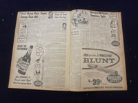 1958 JULY 21 BOSTON DAILY RECORD NEWSPAPER - HUB PAIR DIE ON MT. - NP 6361