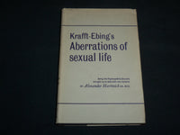 1959 ABERRATIONS OF SEXUAL LIFE HARDCOVER BOOK BY DR. KRAFFT-EBING - KD 7206