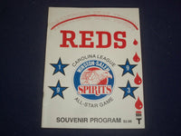 1993 CAROLINA LEAGUE ALL-STAR GAME PROGRAM - WINSTON-SALEM SPIRITS - ST 6531