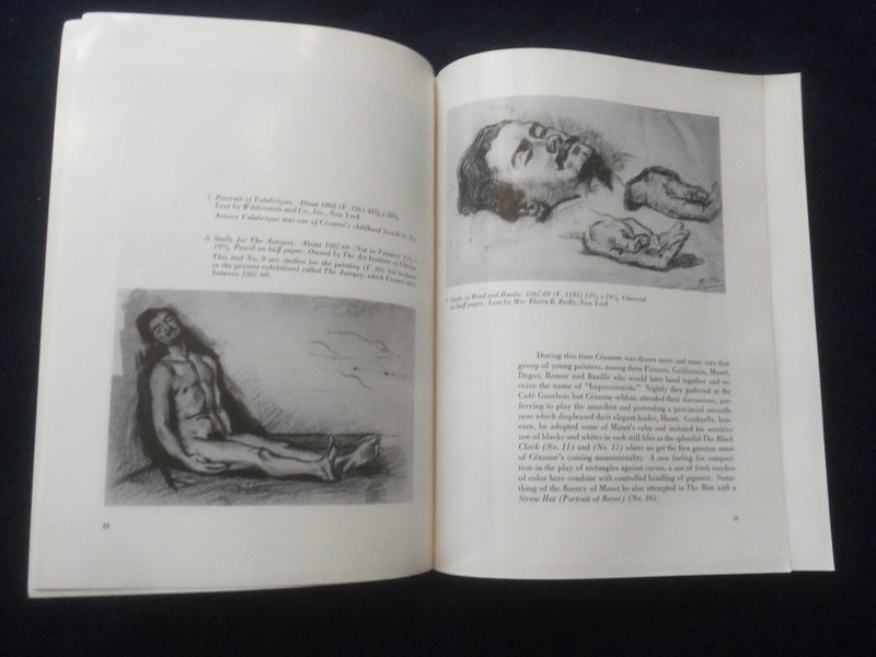 1952 CEZANNE - PAINTINGS, WATERCOLORS & DRAWINGS - J 8356