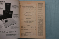 1972 JANUARY BLACK WORLD MAGAZINE - LEON DAMAS COVER - K 3353