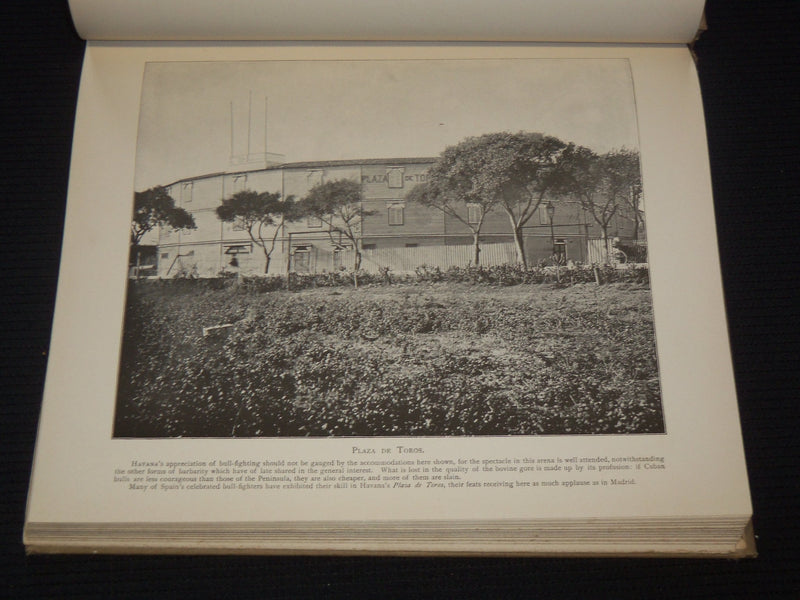 1894 PICTURESQUE CUBA AND OUR NAVY HARDCOVER BOOK - NICE PHOTOS - KD 5293D