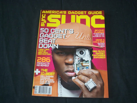 2005 OCTOBER SYNC MAGAZINE - 50 CENT COVER - RC 730