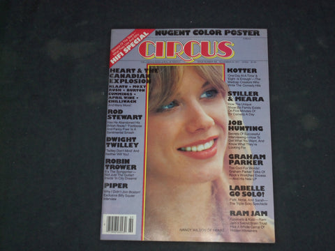 1977 NOVEMBER 24 CIRCUS MAGAZINE - NANCY WILSON COVER - CW 1031