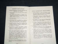 1942-1943 UNIVERSITY OF WISCONSIN SOROITY INFORMATION GUIDE BOOK - J 8652