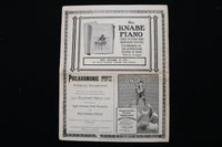 1905 MARCH 25 CARNEGIE HALL PROGRAM - K 2267