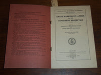 1928-1935 LUMBER BULLETINS LOT OF 2 ISSUES - GRADE MARKING - IMPROVEMENT- K 1093