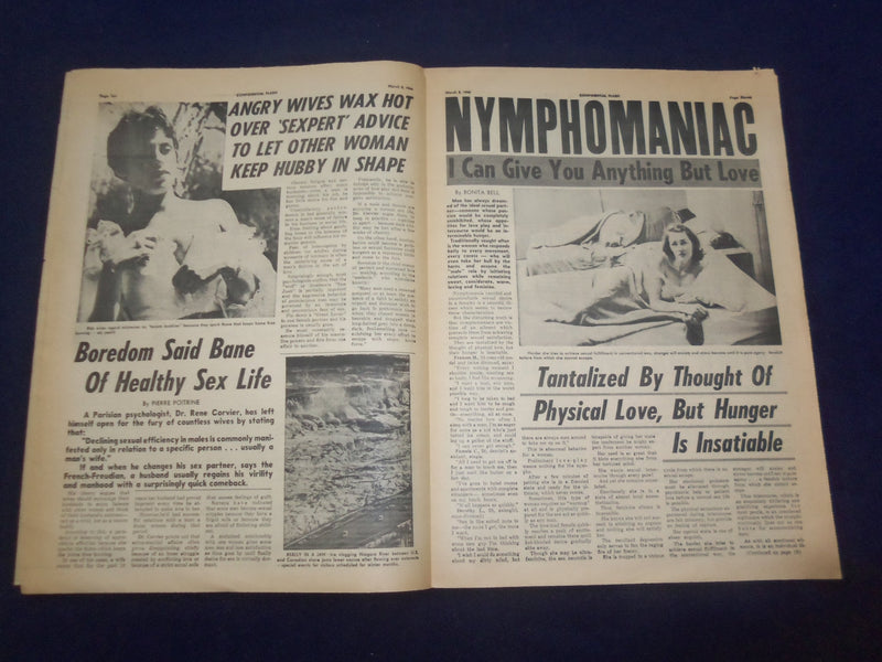 1966 MARCH 5 FLASH NEWSPAPER - GUYS DIAL AND DOLLS DELIVER - NP 6961