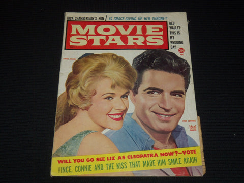 1962 JULY MOVIE STARS MAGAZINE - VINCE EDWARDS & CONNIE STEVENS - E 16371