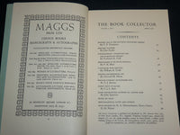 1956 SPRING THE BOOK COLLECTOR MAGAZINE - JOHN RYDER - J 6823