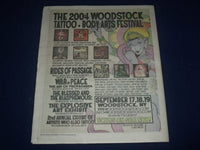 2004 SEPTEMBER 15-22 AQUARIAN WEEKLY NEWSPAPER - SALIVA COVER - J 1079