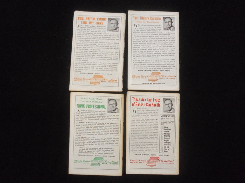 1966 WRITER'S DIGEST MAGAZINE - LOT OF 4 - HELEN GURLEY BROWN - K 109