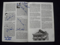 1989-90 THE BOYS NEXT DOOR PROGRAM - PETER GERETY + 7 OTHER SIGNATURES - J 9719