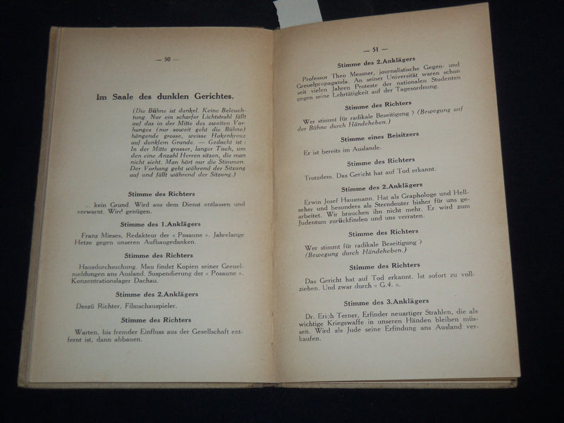 1933 AUF DER FLUCHT ERSCHOSSEN BOOK BY MARCELL FAERBER - KD 5633N