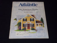 1984 SEPTEMBER THE ATLANTIC MAGAZINE - THE AMERICAN HOUSE FRONT COVER - E 13756