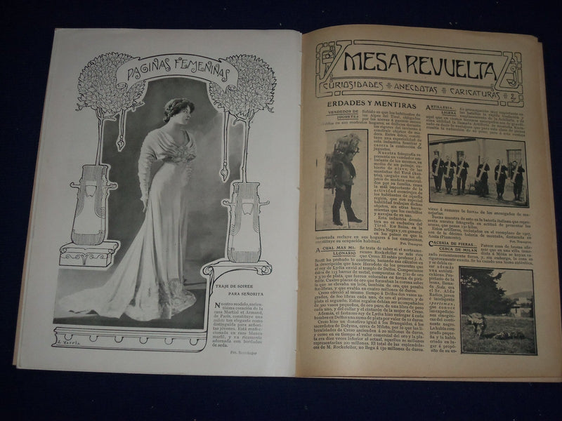 1908 MARCH 14 BLANCO Y NEGRO SPANISH MAGAZINE - NICE ILLUSTRATIONS - J 290
