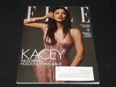 2021 JUNE JULY ELLE MAGAZINE - KACEY MUSGRAVES FRONT COVER - E 2100